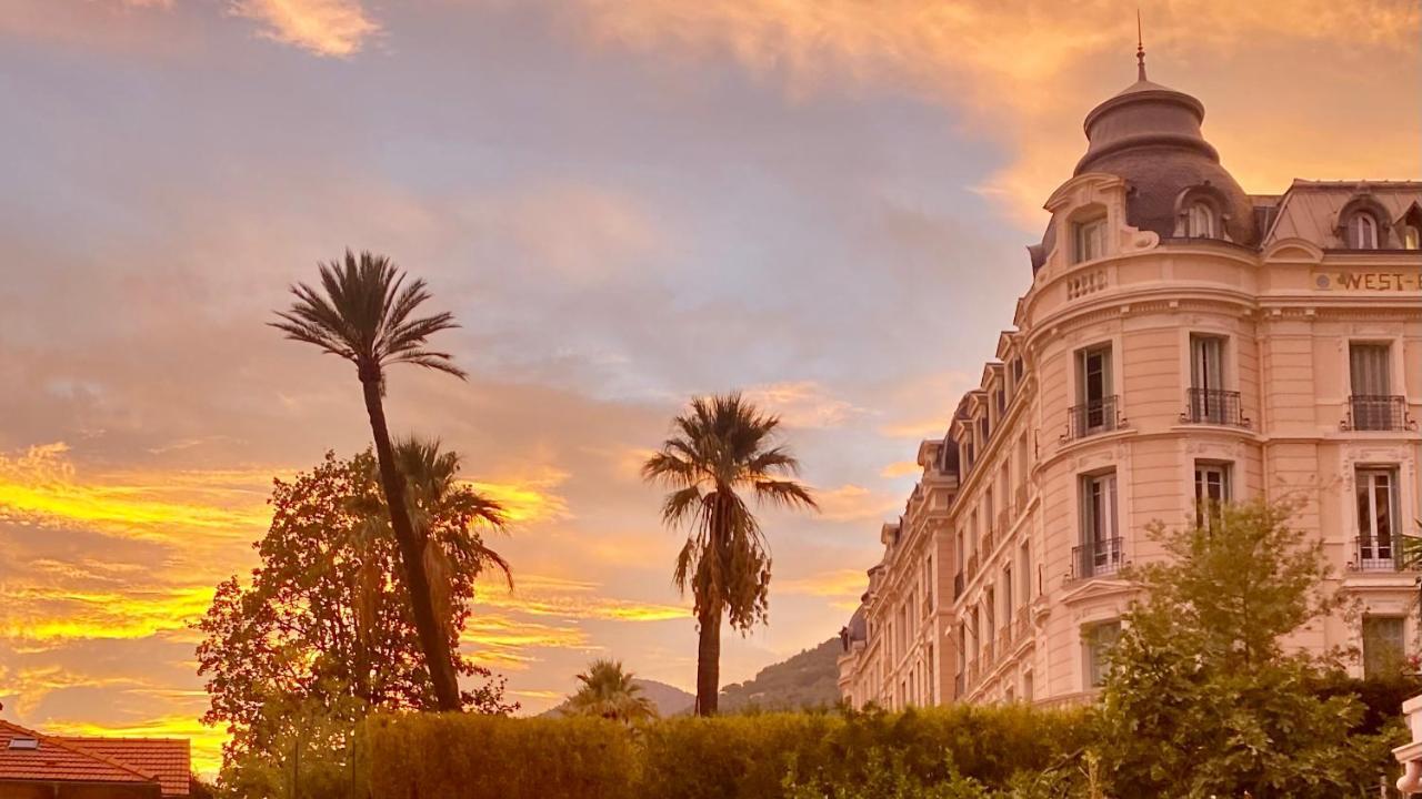 Studio Menton Proche Mer Climatise Wifi Exterior photo