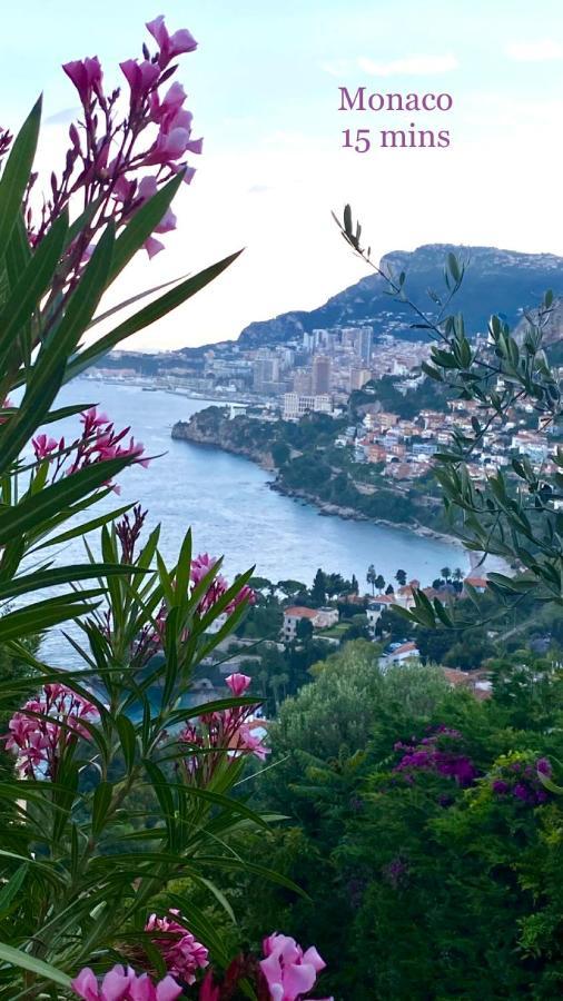 Studio Menton Proche Mer Climatise Wifi Exterior photo